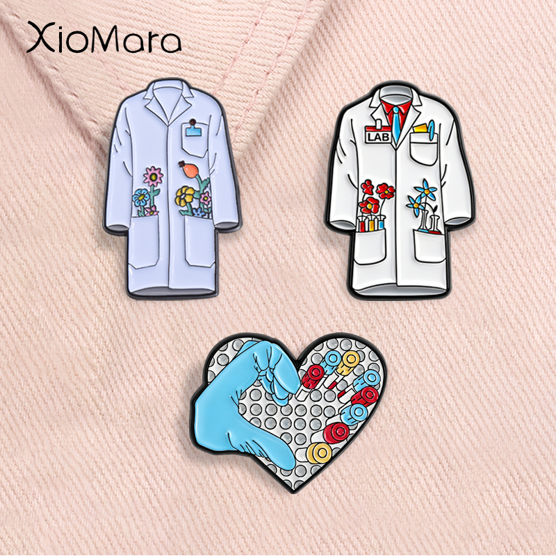 Medical Laboratory Scientist - Hanreshe Hematology Test Tube Enamel Pins