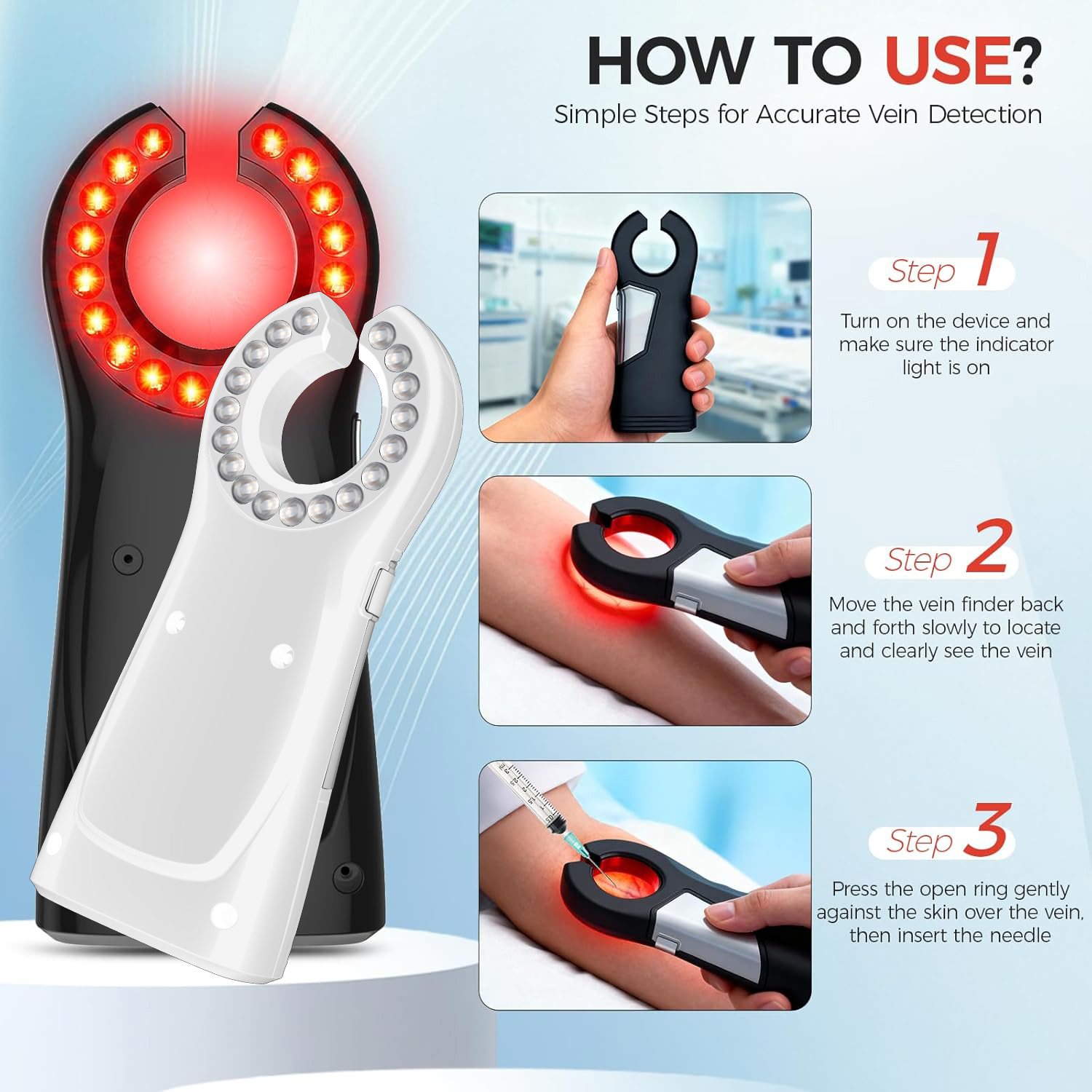 Medical Lab Equipments - Medical Infrared Vein Locator Machine Nurse