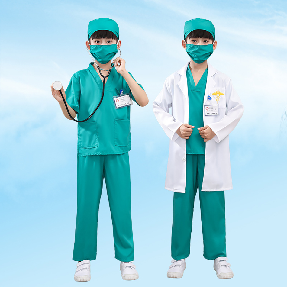 7 Pcs/Pack Kid White Medical U – Medical Lab Coats Bewertung und Preis