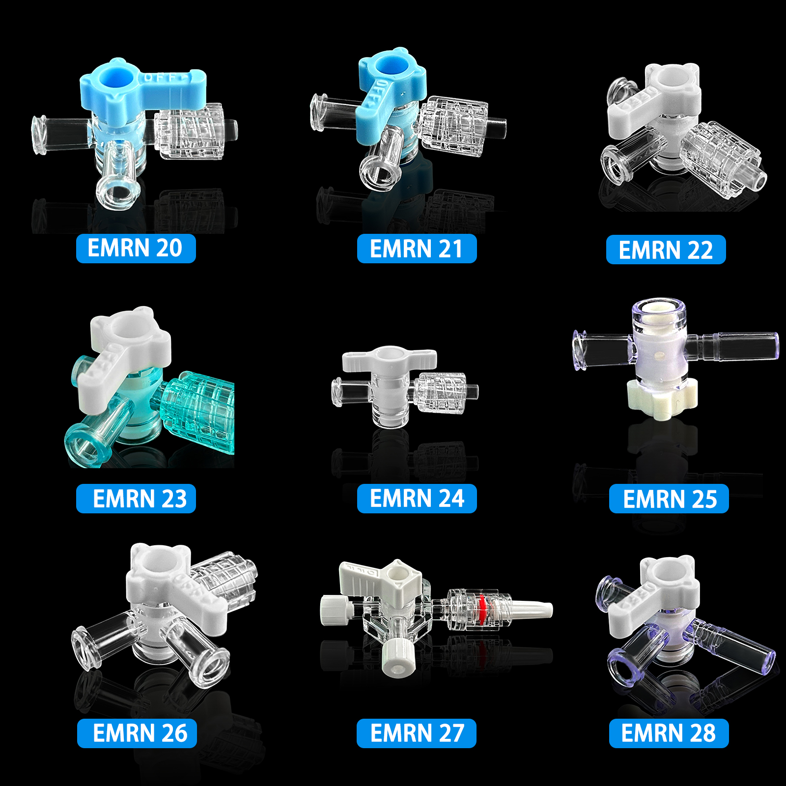 50 three-way stopcock valves,  – Medical Labs Bewertung und Preis
