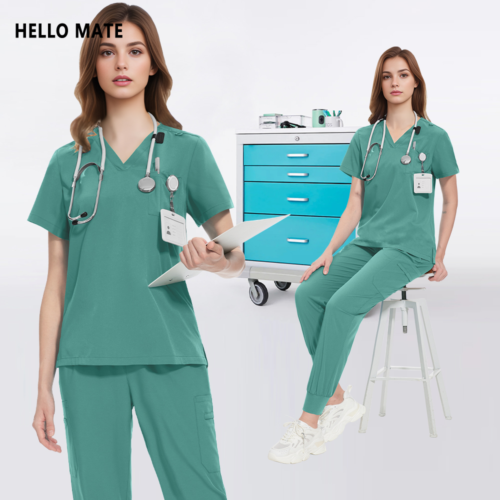 Multilcolors Women Scrubs Set  – Medical Lab Work Bewertung und Preis