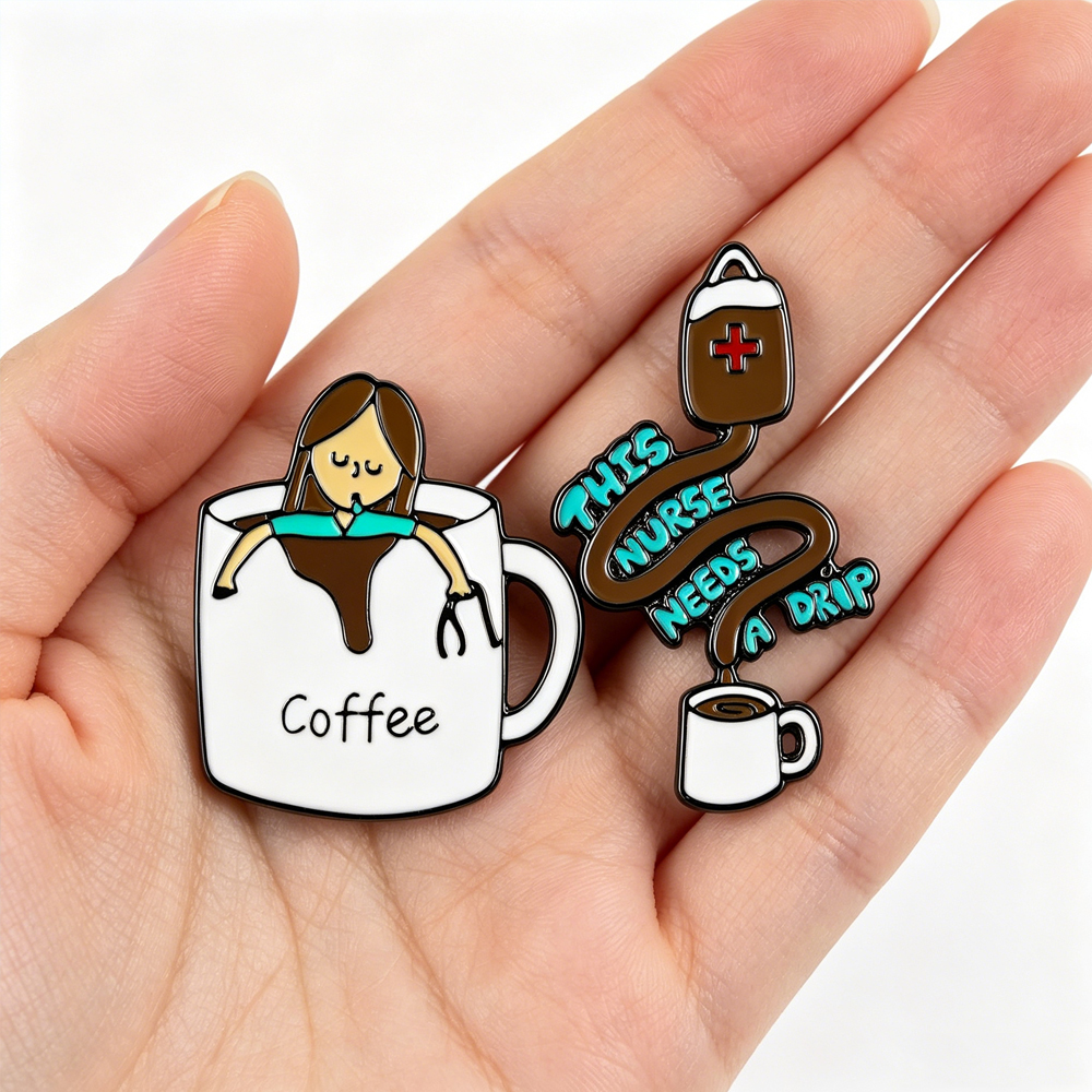 Medical Nurse Life Enamel Pin  – Lab Coat Medical Bewertung und Preis