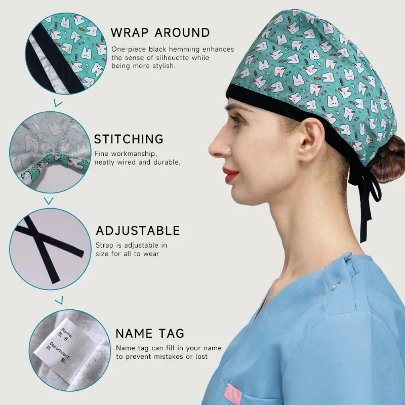 New Soft Cap Cotton Adjustable – Medical Lab Work Bewertung und Preis