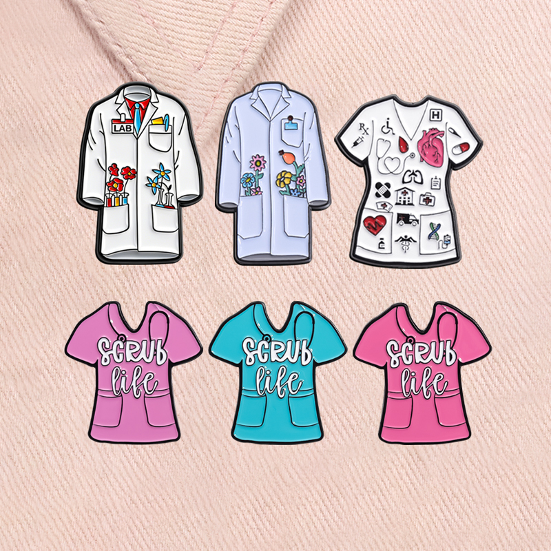 Floral Doctor Nurse Coat Ename – Medical Laboratory Scientist Bewertung und Preis