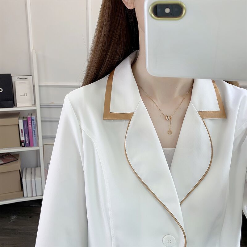 white short beauty uniform dre – Lab Coat Medical Bewertung und Preis