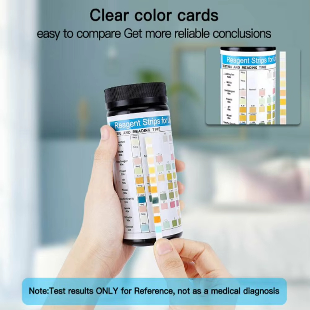 100 Strips URS-10T Urine Test  – Urinalysis Reagent Strip Bewertung und Preis