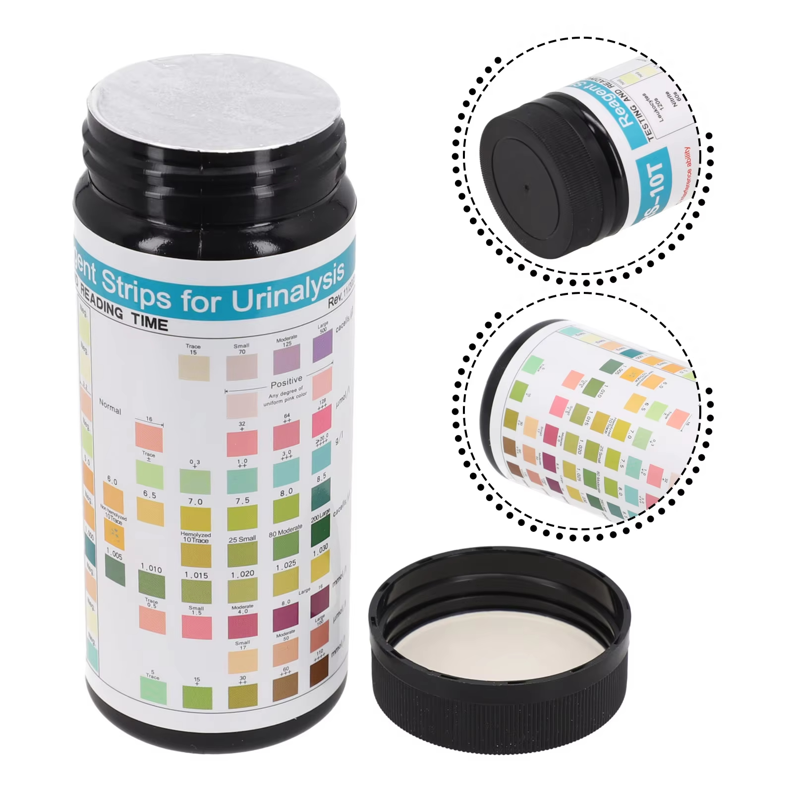 100 Strips URS-10T Urine Test  – Urinalysis Reagent Strip Bewertung und Preis