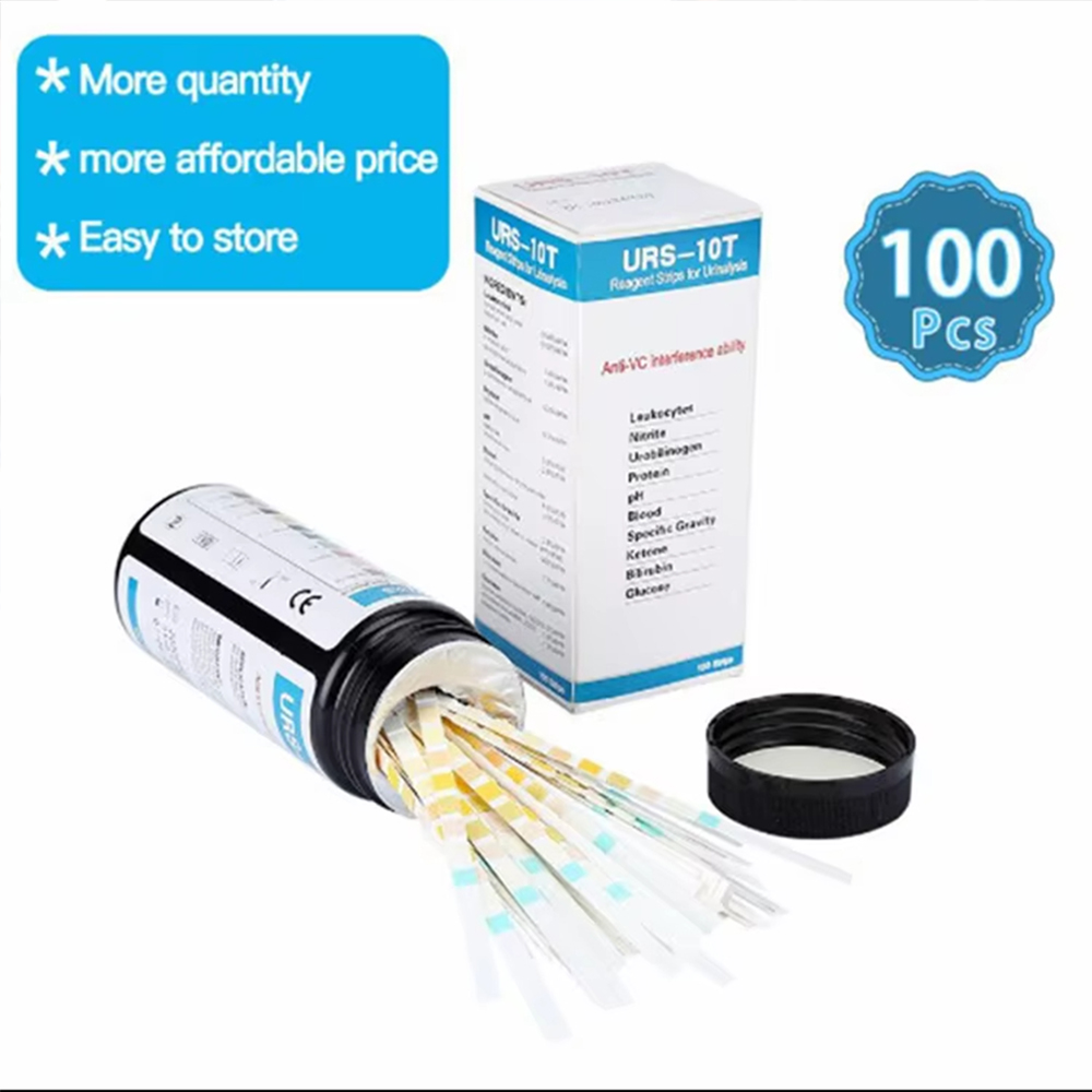 100 Strips URS-10T Urine Test  – Urinalysis Reagent Strip Bewertung und Preis
