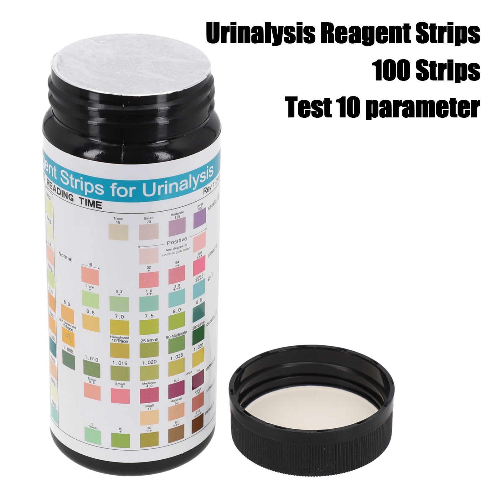 100 Strips URS-10T Reagent Uri – Urinalysis Reagent Strip Bewertung und Preis