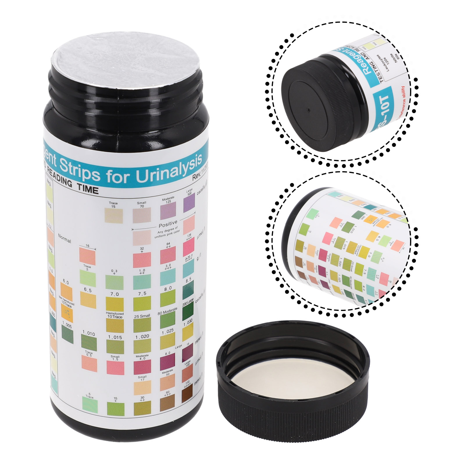 100 Strips URS-10T Reagent Uri – Urinalysis Reagent Strip Bewertung und Preis