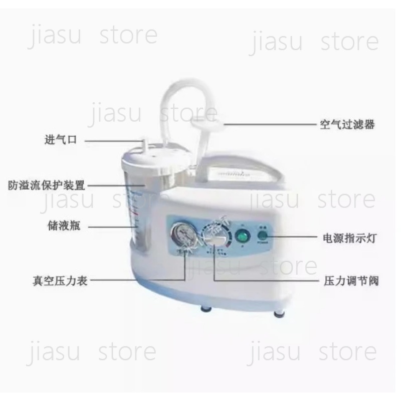1000ml Portable Quiet Suction  – Suction Machine Medical Bewertung und Preis