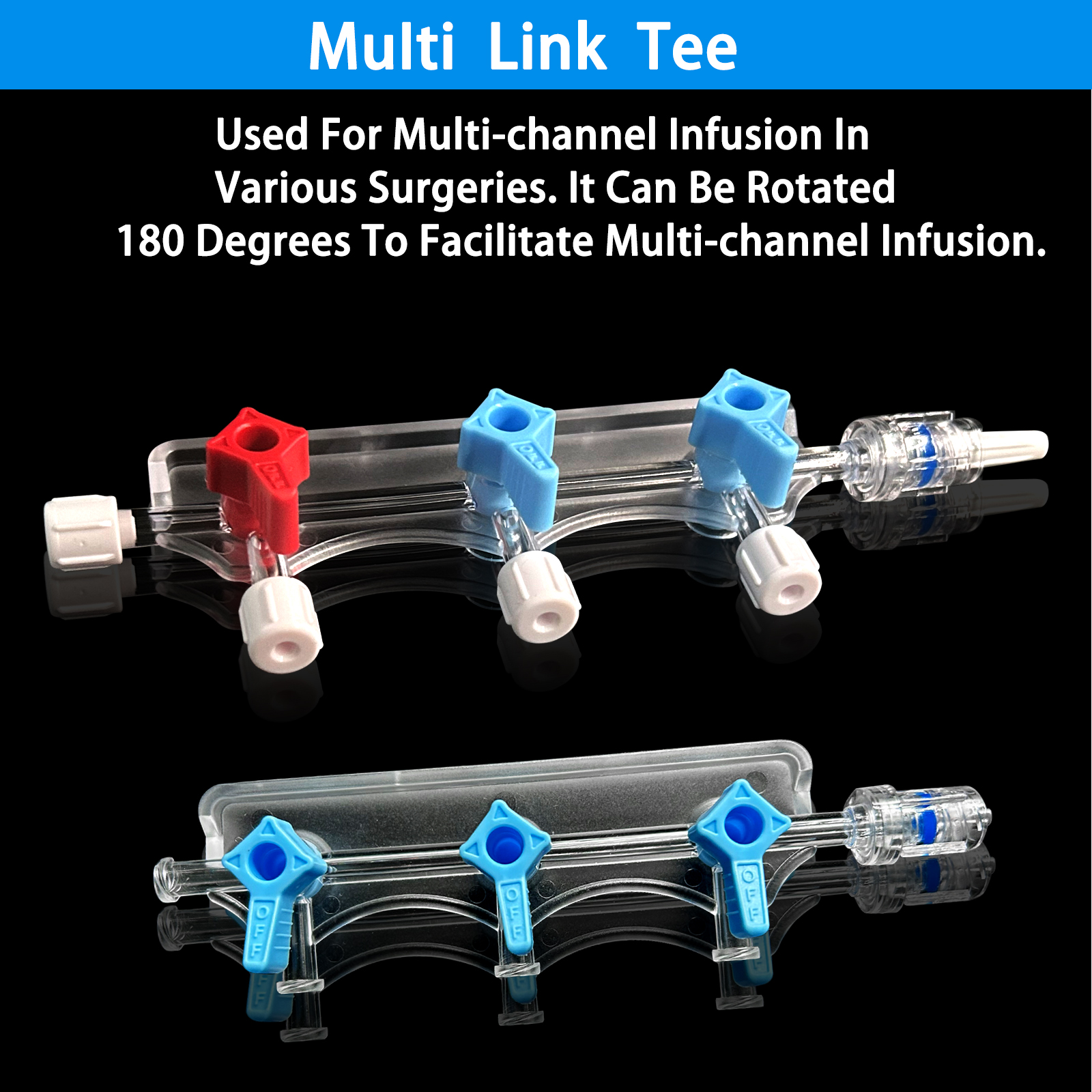 100pcs Double Three-Way and Th – Medical Labs Bewertung und Preis