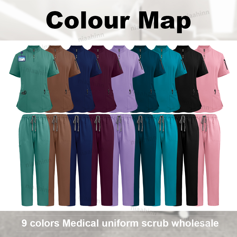 Niaahinn Scrub Surgical Unifor – Medical Lab Coats Bewertung und Preis