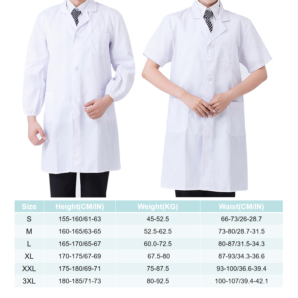 Laboratory Coat Pocket Long Sl – Medical Lab Coats Bewertung und Preis