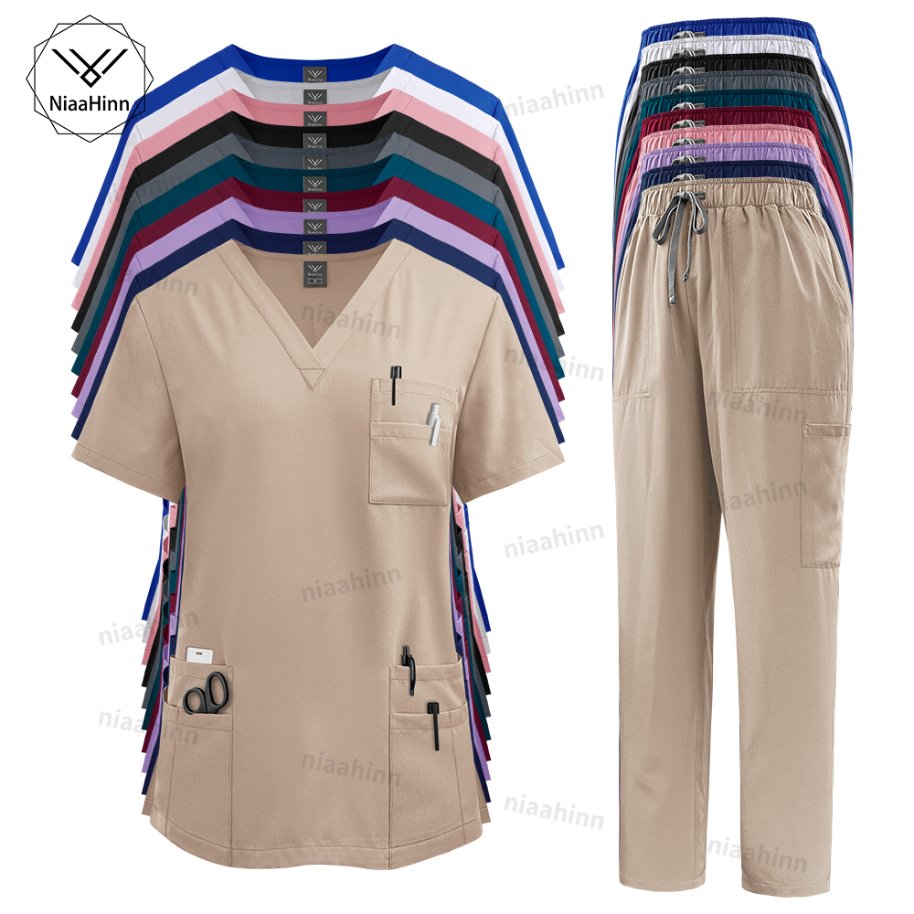 Multicolor Scrubs Uniform Wome – Medical Lab Coats Bewertung und Preis