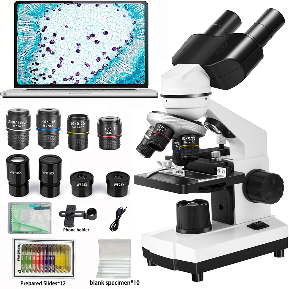 Binocular Microscope 40X-2500X – Medical Lab Microscope Bewertung und Preis
