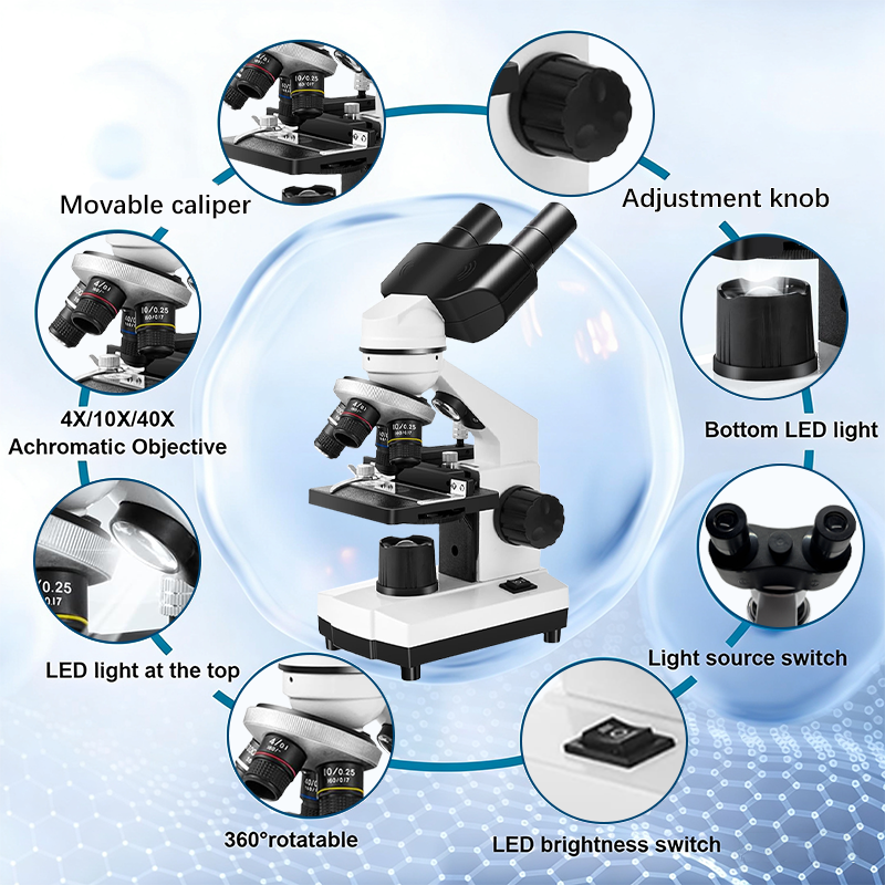 Binocular Microscope 40X-2500X – Medical Lab Microscope Bewertung und Preis