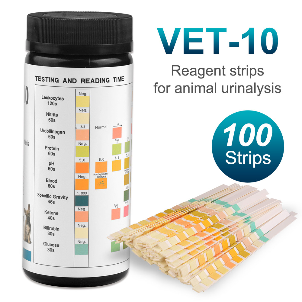 10-Parameter Cat & Dog Urine T – Urinalysis Reagent Strip Bewertung und Preis
