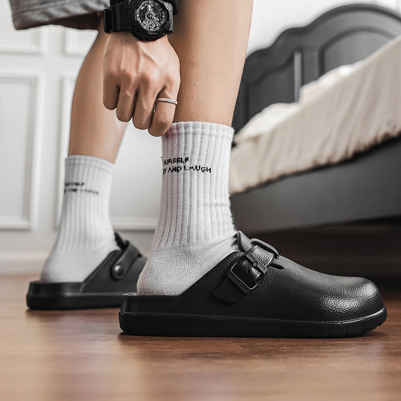Men Clogs Slides New Summer Sl – Medical Lab Business Bewertung und Preis