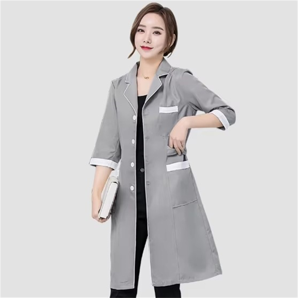 High grade gray solid color sl – Medical Lab Coats Bewertung und Preis