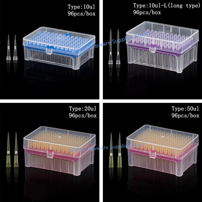 1Set Lab 10ul/10ul-L/20ul/50ul – Lab Pipette Tip Bewertung und Preis