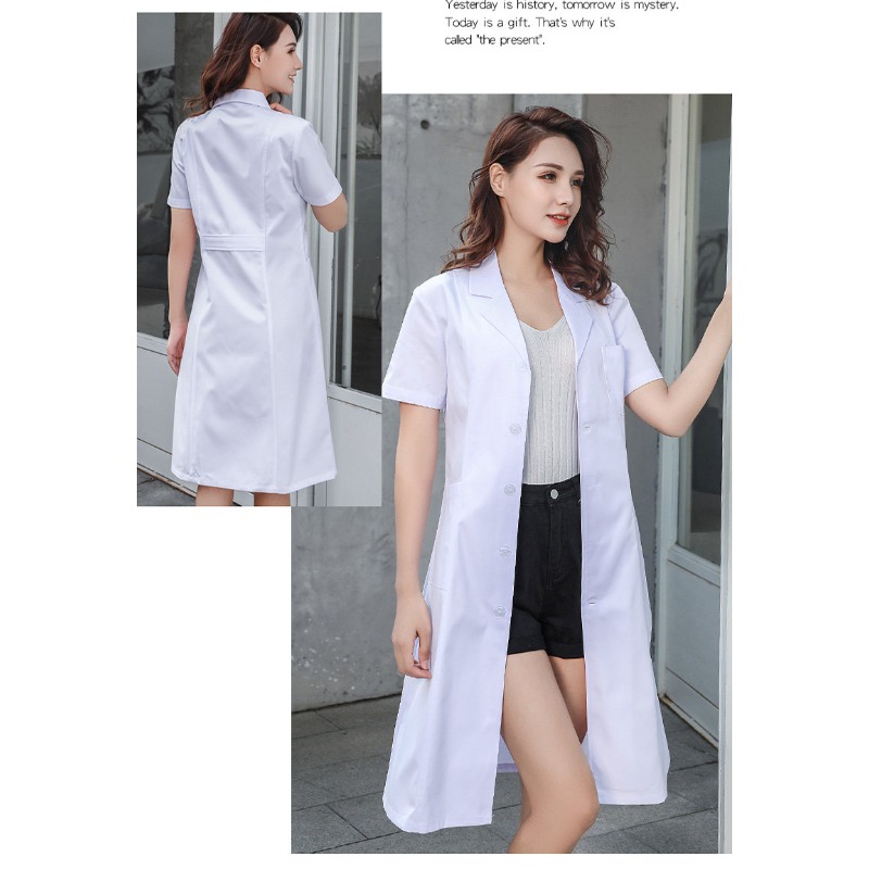 Lab Isolation Gown White Coat  – Medical Lab Coats Bewertung und Preis