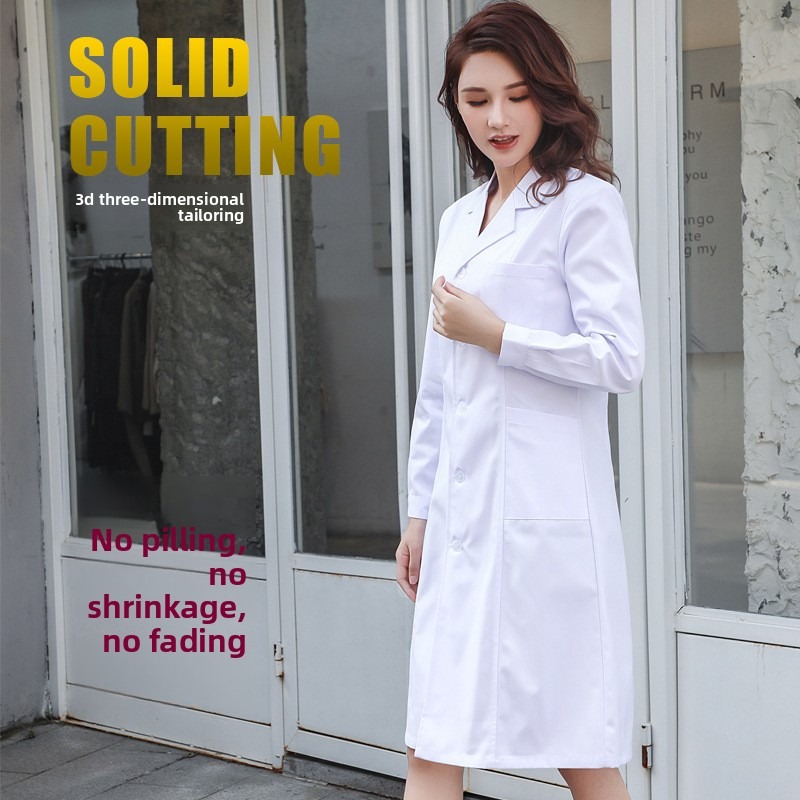 Lab Isolation Gown White Coat  – Medical Lab Coats Bewertung und Preis