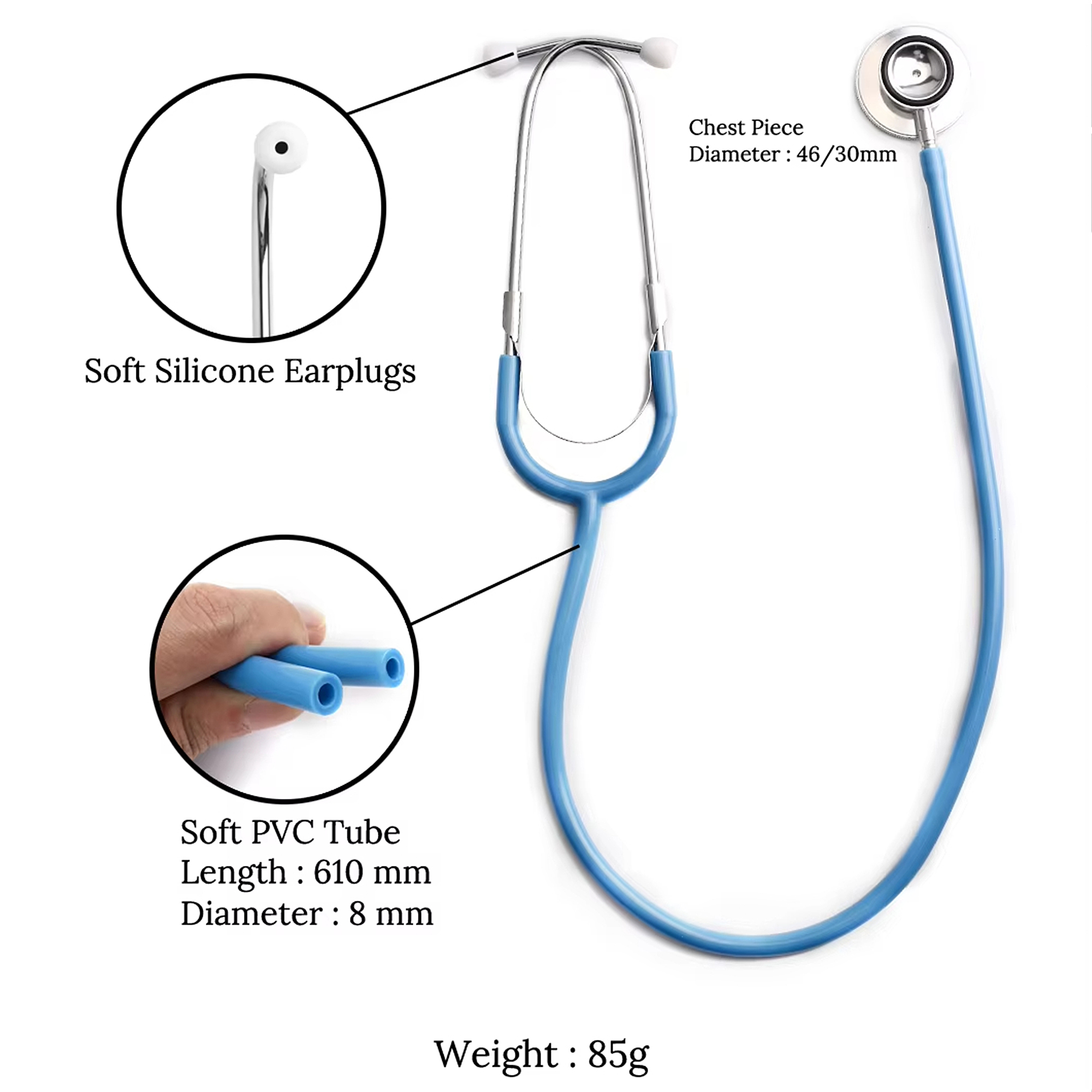 Dual Head Stethoscope Medical  – Medical Lab Equipments Bewertung und Preis