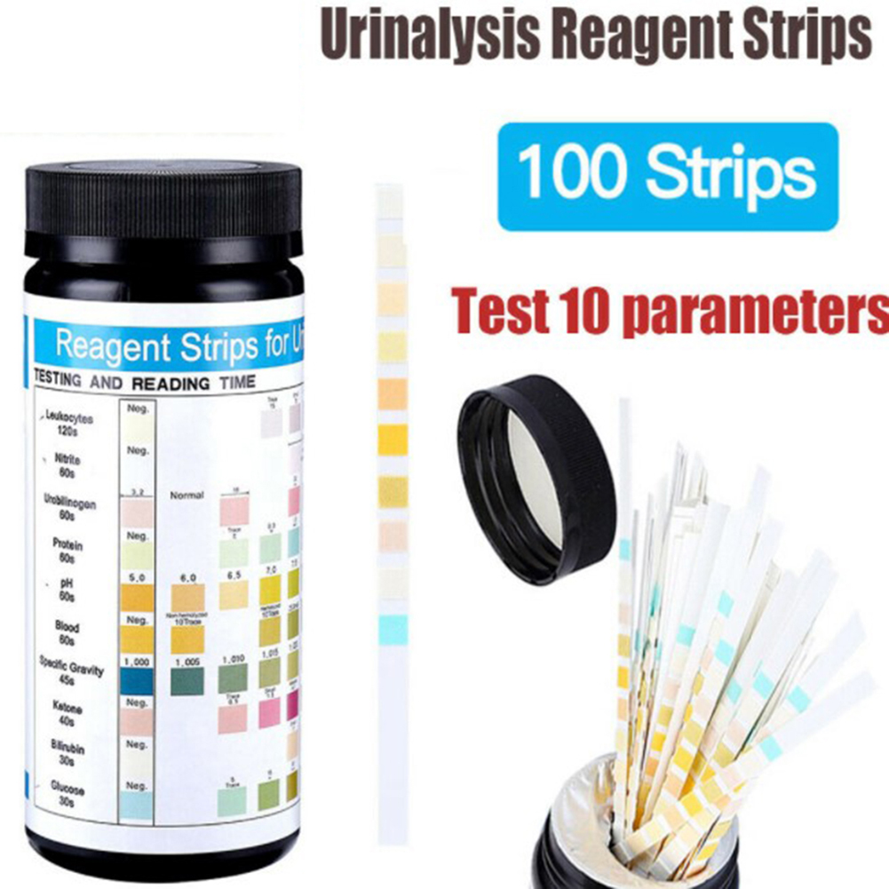 100 Strips URS-10T Reagent Uri – Urinalysis Reagent Strip Bewertung und Preis