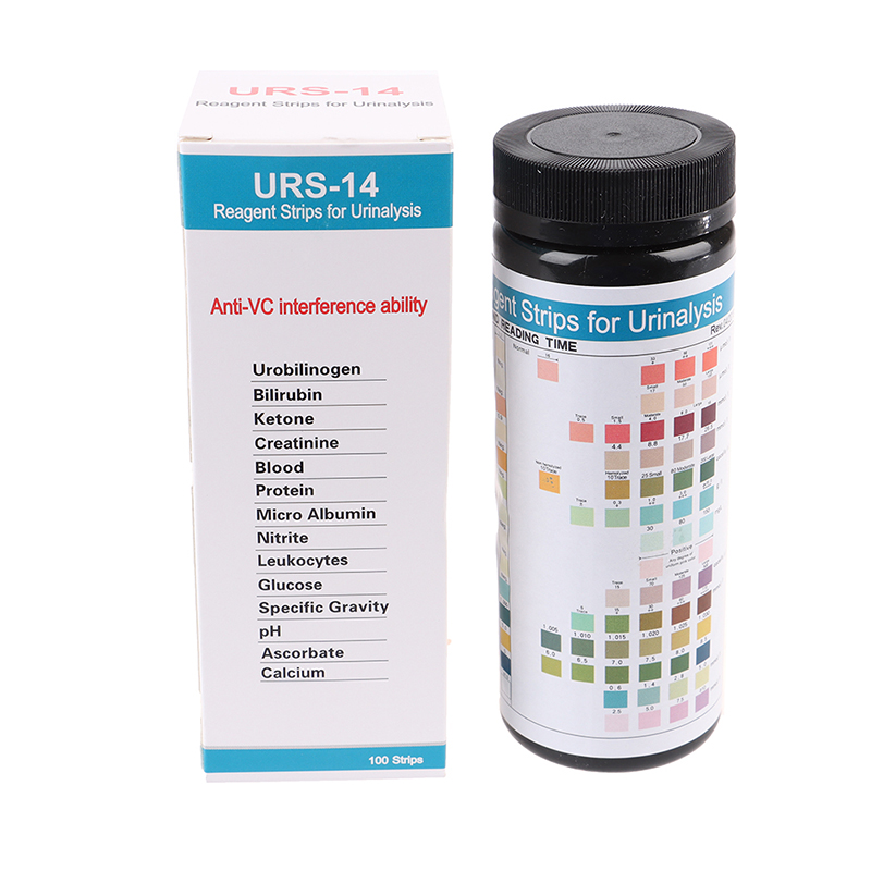 URS-14 100strips Urinalysis Re – Urinalysis Reagent Strip Bewertung und Preis