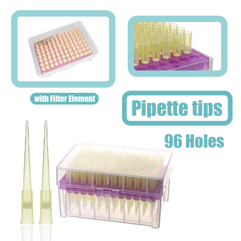 200ul 96holes Plastic Pipette  – Lab Pipette Tip Bewertung und Preis